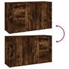 Sideboard Smoked Oak 100x33x59.5 cm Particleboard