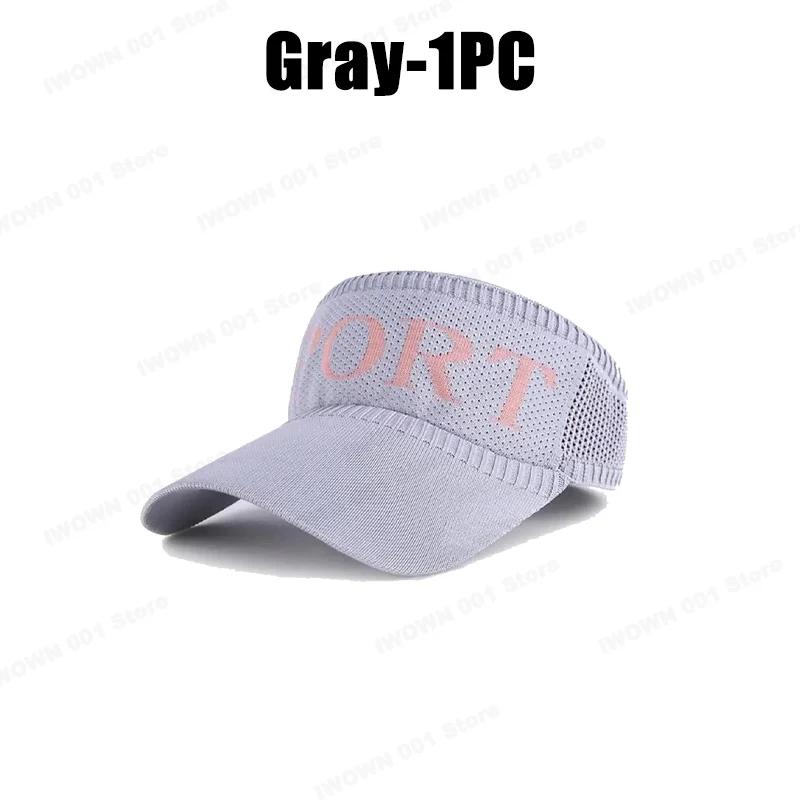 Summer Women Sun Visor UV Protection Cycling Baseball Cap Golf Seaside Breathable Tennis Lady Jogging Empty Top Hat Outdoor
