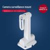 Universal Wall/Swivel Mount for Security Cameras - Aluminum Alloy, Cable Concealing, Indoor/Outdoor Use