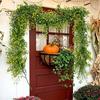 Scary Holiday Table Centerpiece 1.8M Artificial Ivy Vines, Halloween Garland Hanging Plastic Leaves Vine, UV Resistant Multicolored Seasonal