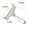 Aluminum Alloy Cheese Slicer Adjustable Thickness Butter Cutter Soft Butter Cheese Shaver Slicer Cheese Scraper Kitchen Gadgets