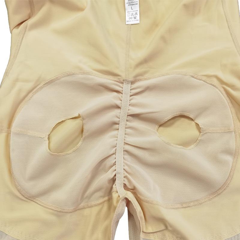 Plus Size Butt Lifting Lace High Waist Tummy Control Shapewear Shorts