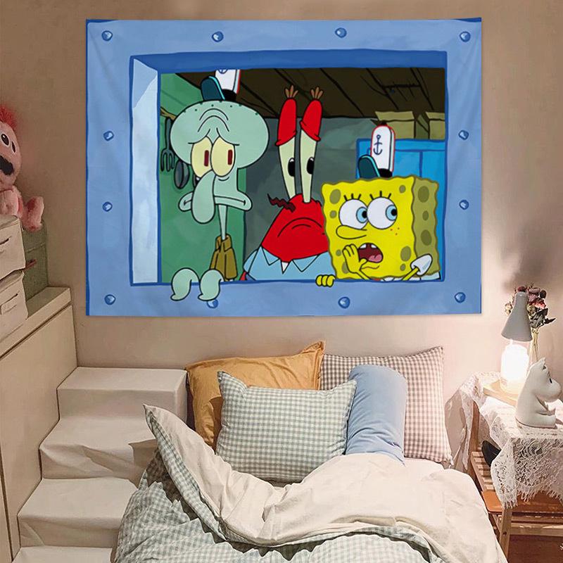 Patrick Star SpongeBob Wall Tapestry - Birthday, Bedroom, Dorm Decor