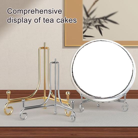 Iron Plate Stand Foldable Picture Frame Display Stand Small Tabletop Easel Holder for Display Photo Frames Plates Card Record Book