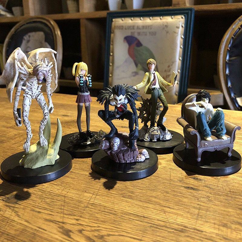 Anime Death Note Ryuk Ryuuku Rem Action Figure Pvc Statue Model Toy Doll Office Desktop Ornament Decoration Periphery Boy Gift