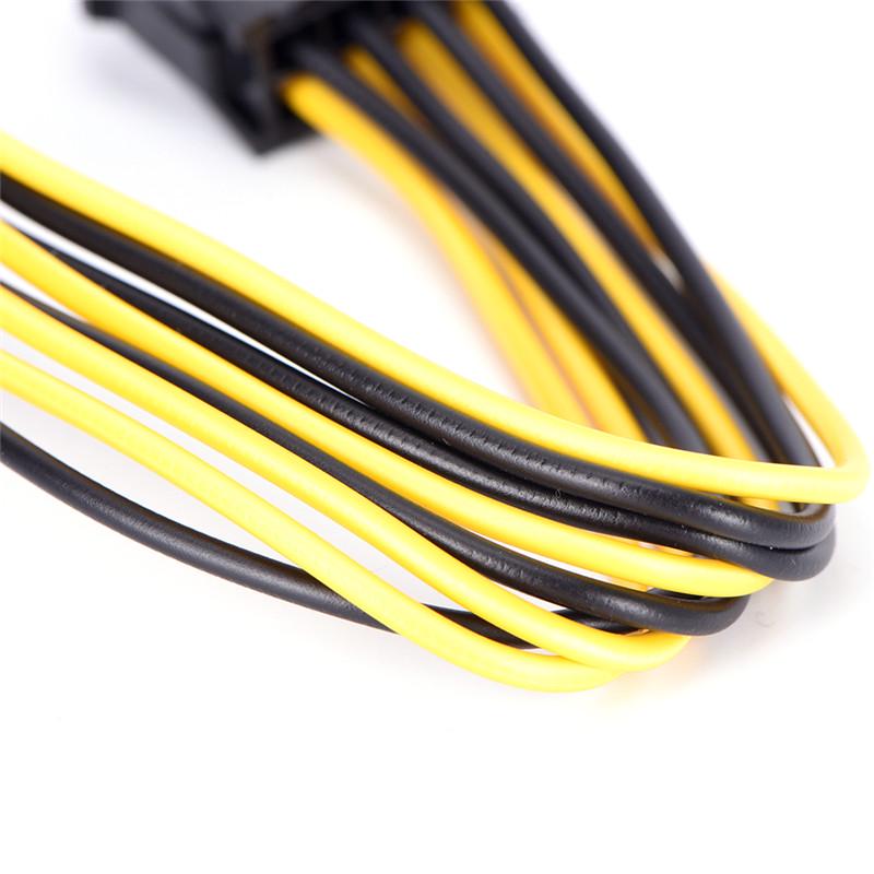 Pci-E 8Pin Male To 8Pin Female Pci Express Power Cpu Extension Cable Wiring Kit