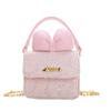 Foreign Style Princess Shoulder Bag Cute Bow Fashion Sequins Girls Oblique Span Bag Mini Chain Children'S Bag