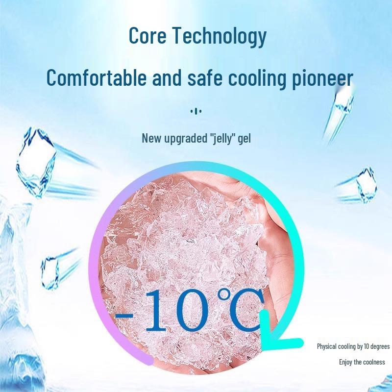 Cooling Gel Ice Pad - Breathable Summer Cushion for Students & Office