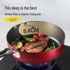 Chui Da Huang Red Non-Stick Deep Frying Pan