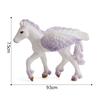 Classic European Mythical Unicorn Simulation Animal Model Toy