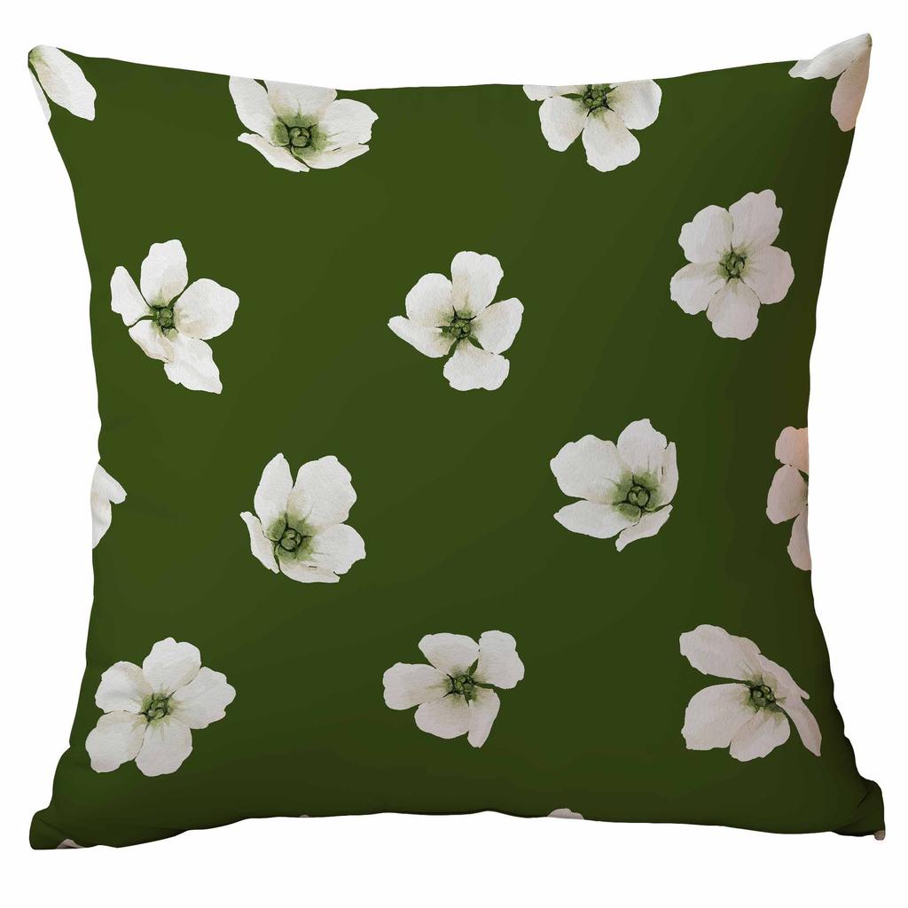 Frühlingsgrün Pflanze Blume Kissenbezug Kissenhülle Wohnzimmer Sofa Kissenhülle