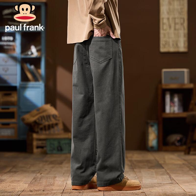 

Paul Frank Men s American Straight-Leg Pure Cotton Loose Casual Pants 32