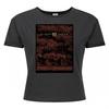 Amplified Womens/Ladies Flamingo Sleep Token Crop Top