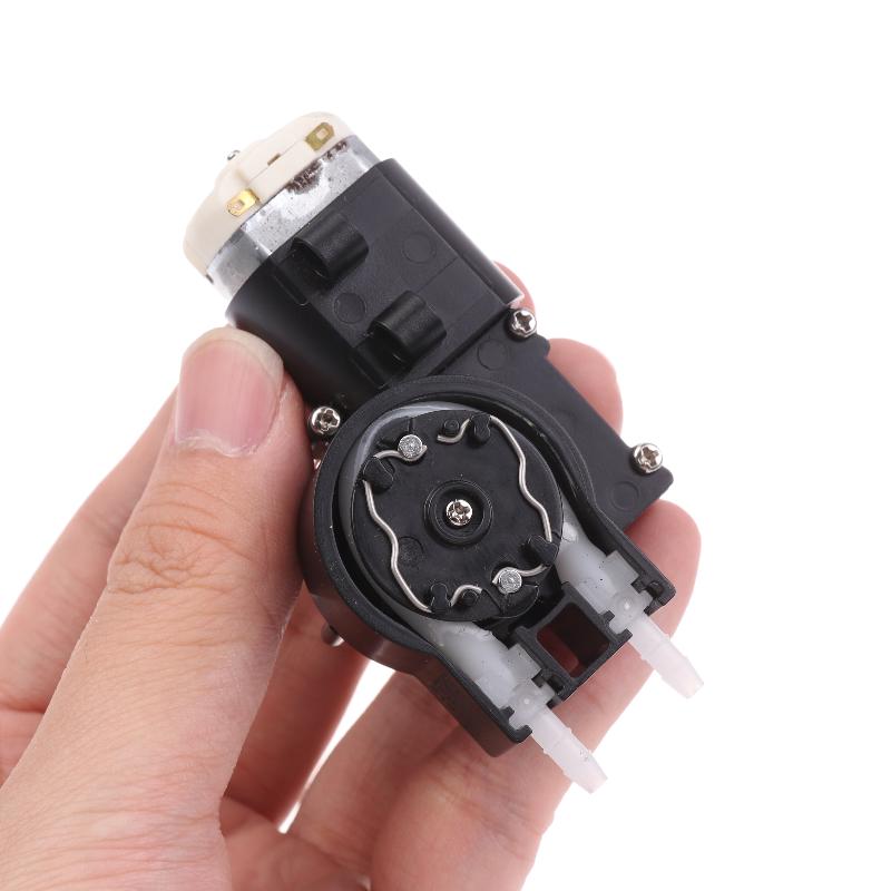 Gleichstrom 3V 3,7V 5V Kleiner 280 Motor Peristaltische Dosierpumpe Selbstansaugende Saugwasserflüssigkeitspumpe Reversible Quetschpumpe