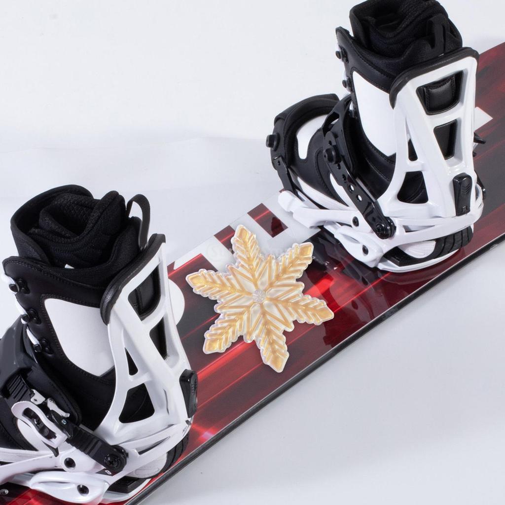3D Vločka Snowboardingová Stomp Podložka Příslušenství Protiskluzový PVC Materiál pro Zlepšení Odolnosti proti Smyku Odolná Vynikající Lehká