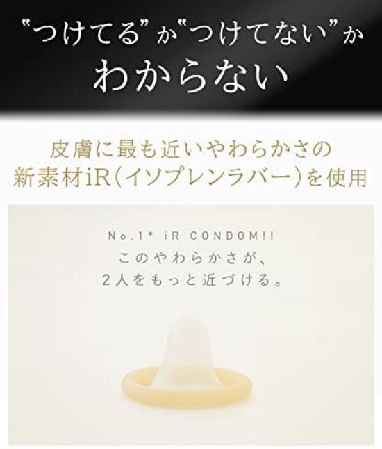 Condom Set for Okamoto Zero One SKYN ZONE Sagami Original Original Condom Case Included [4-piece Comparison] 0.01