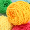 Multi Colored Single Thick Yarn Ball For Knitting Craft Projects And Home Diy Use