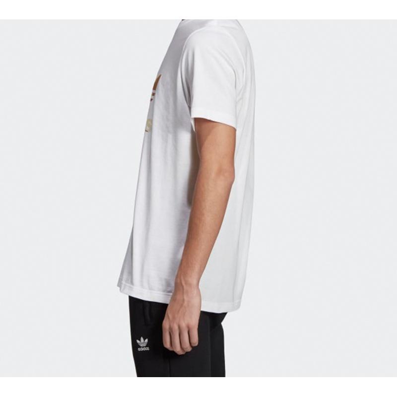 adidas Camouflage Trefoil Tee 'White' Men's ED6960