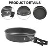 Outdoor Cooking Pans for Camp Nonstick Practical Backpacking Camping Frying Pans