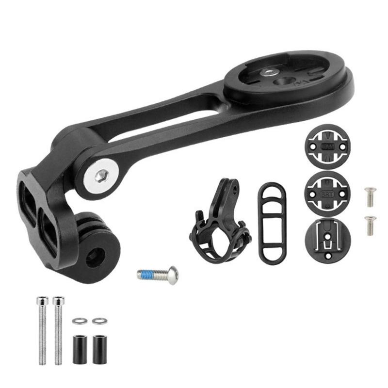 Durability Cycling Speedometers Holder Quickly Install Bike Computer Mount for Front Light and Cameras