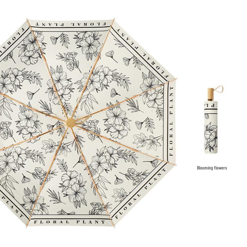 PALONY Foldable Windproof Sun Umbrella