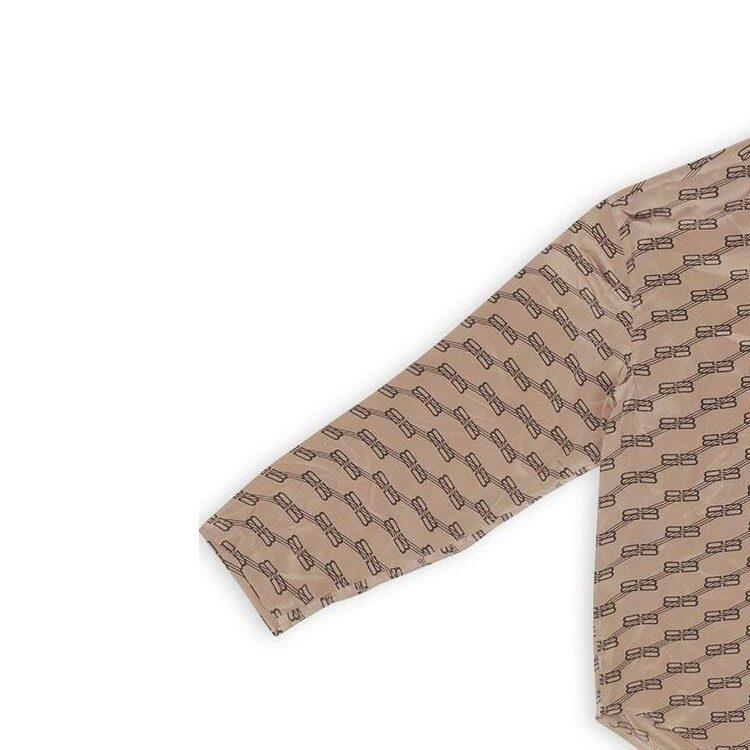 Balenciaga Monogram Shirt 'Beige/Brown' 681631TML359378