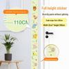 Children's Room 2m Self-Adhesive Height Chart Stickers - Cartoon Design for Baby Measurement & Wall Decoration