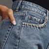 Women High Waisted Baggy Wide Leg Denim Shorts Casual Jean Shorts