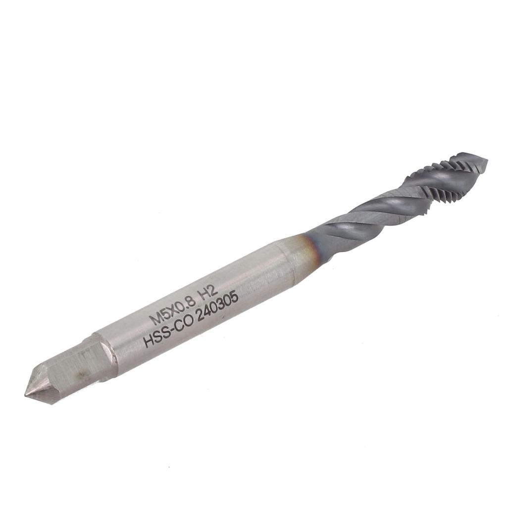 M5 Spiral Tap HSS Tap For Drilling And Tapping Clear Threads Fast And Accurate Tapping For Aluminum Tapping Oil