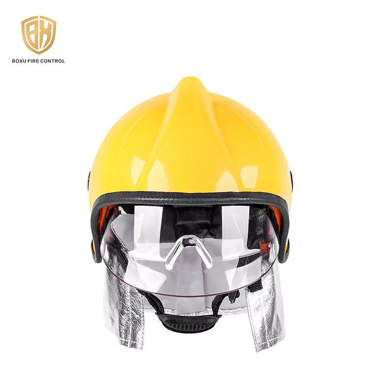 European Firefighting Helmet Model 02 - Yellow Protective Helmet XFTK05