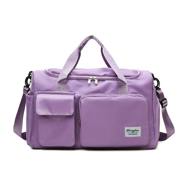 

Дорожная сумка ручная кладь большой вместимости, сумка выходного дня, дорожная сумка для ночевки с отделением для обуви, спортивная сумка для фитнеса для женщин