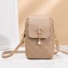 PU Leather Crossbody Phone Purse Single Shoulder Ladies Crossbody Bag Women Mini Bag  Ladies