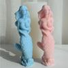 Mermaids Scented Candle Silicone Mold Table Ornament Mould DIY Plasters Mold