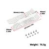 TRX4 Stainless Steel Chassis Armor Protection Anti-Skid Plate For 1/10 RC Crawler TRX-4