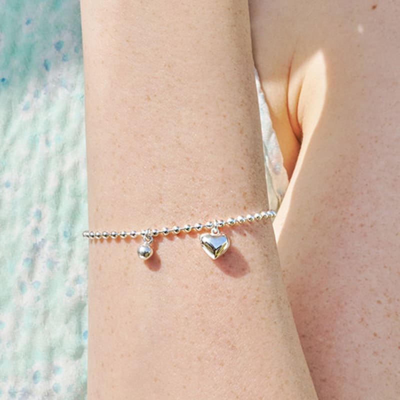 engbrox Filo Heart Ball Bracelet