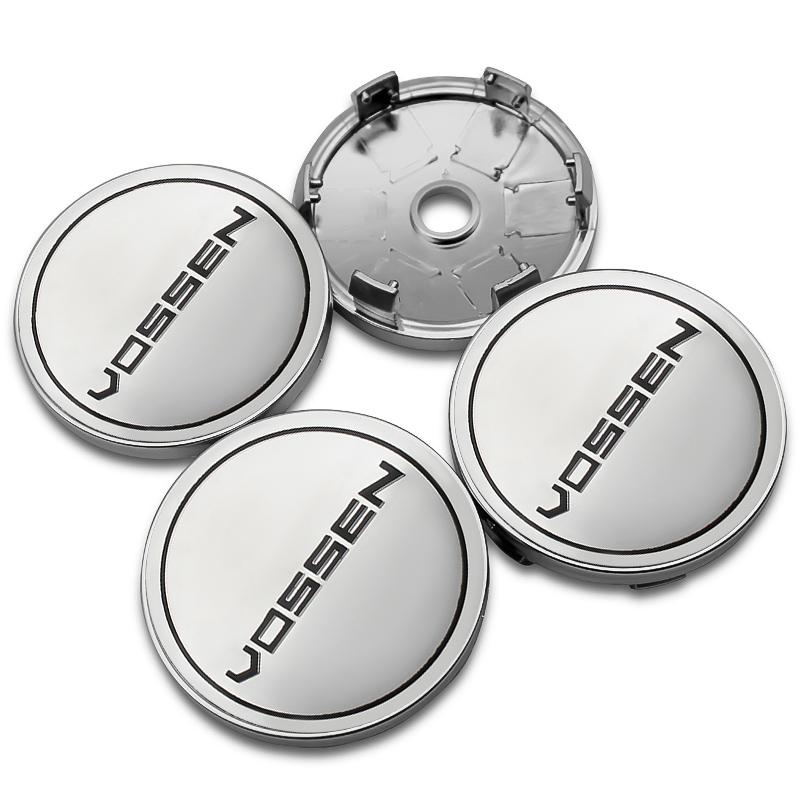 

4pcs 56mm 60mm Vossen Logo Badge Wheel Center Hub Cap Car Rims Dust-Proof Cover Hubcaps Sticker Emblem Auto Styling Accessories