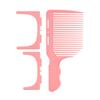 3Pcs\set Hair Cutting Barber Fade Comb Arc Design Blending Tool DIY Precision Clipper Comb  Home Use