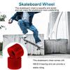 4 Pcs Skateboard Wheels 82A PU Wheels Roller Skate Longboard Tires with Bearing