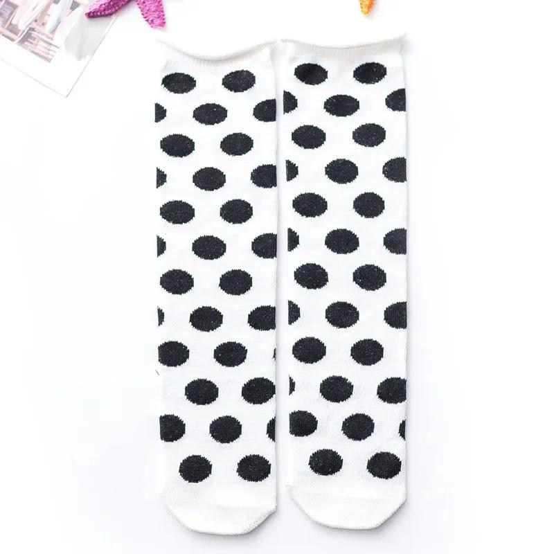 2 To 8 Yrs Leg Warmers Cotton Long Socks Cute Sweet Girl Lace Bows Princess for Infant Baby Spring Winter Toddler Sock