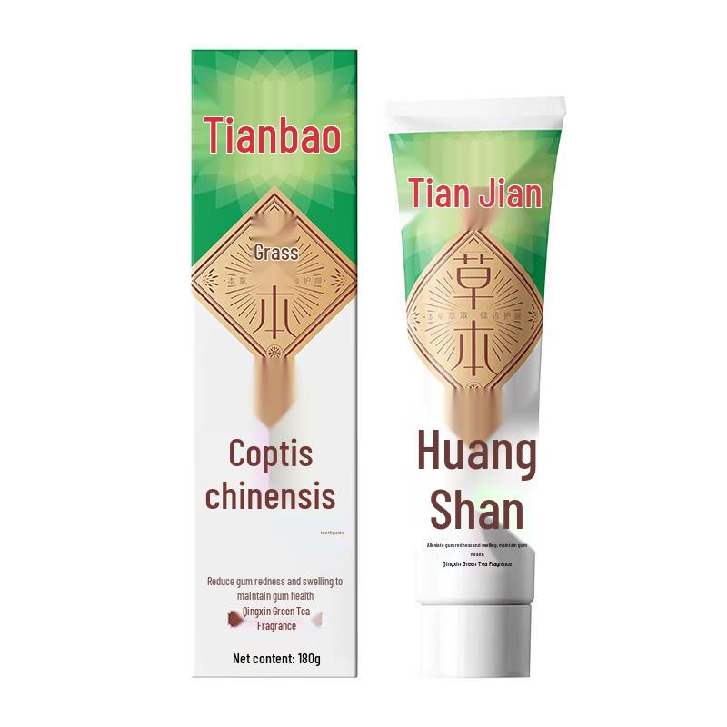 Tianqi Coptis Herbal Toothpaste