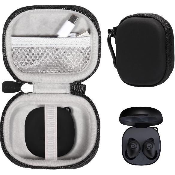 Case for Raycon Fitness Earbuds with Built In Mic 56 Hours (Black)