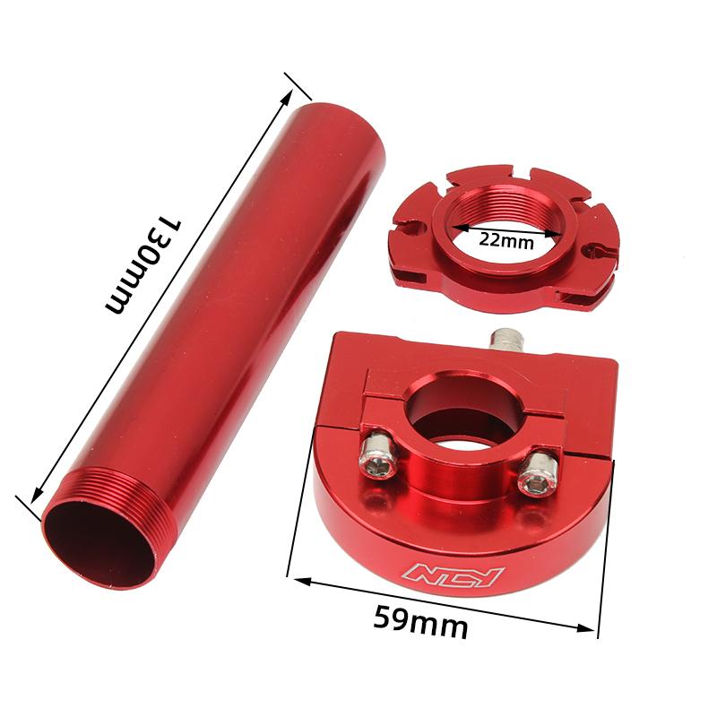 Motorcycle Aluminum Throttle Twist Grip 22mm 7/8" Throttle Knob Gas Grip With Cable For Motorcycle Pit Dirt Bike