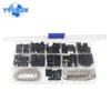 620PCS Dupont Connector 2.54mm Dupont Cable Jumper Wire Pin Header Housing Kit, Male Crimp Pins+Female Pin Terminal Connectors