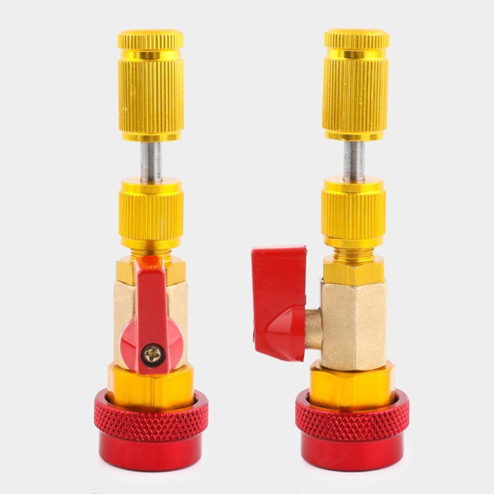 Quick Replacement Car Valve Core Removal Tool Red Blue Valve Stem Core Remover  Maintenance