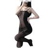 "Heart Cheats" Unlock Charming Posture Pure Lust Sexy Pantyhose Onesie Passion Plus Size Seduction Pack