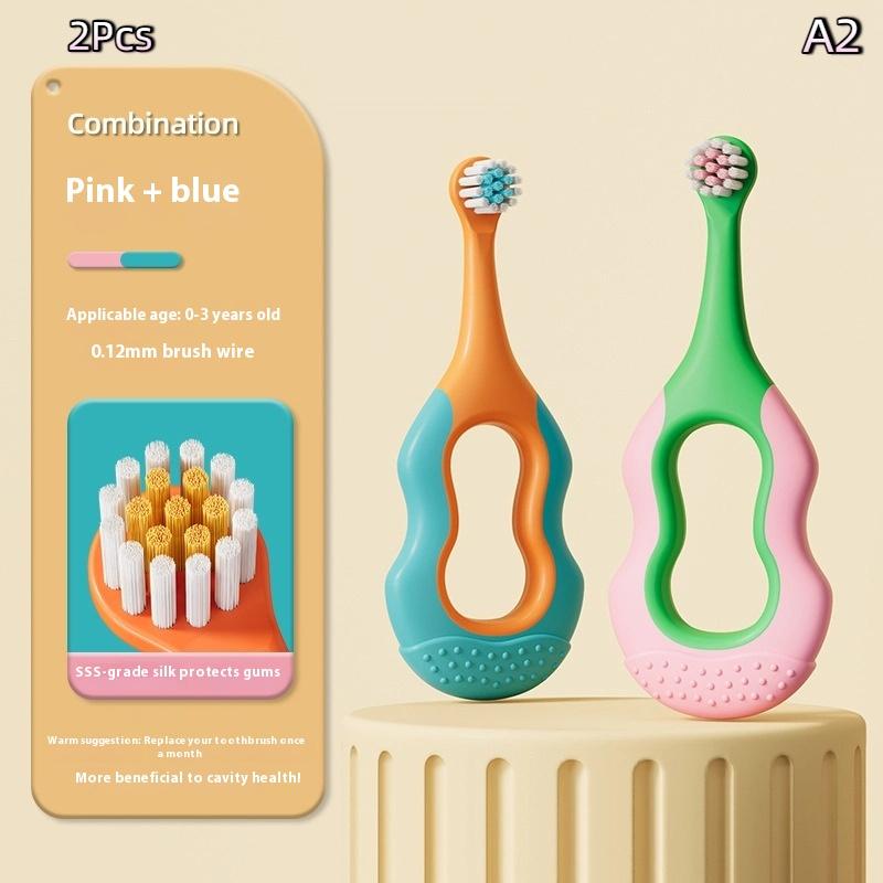 

Крок за кроком Антибактеріальна чистяча зубна щітка для дітей М яка зубна щітка для немовлят та малюків віком 0-3-6-9-12