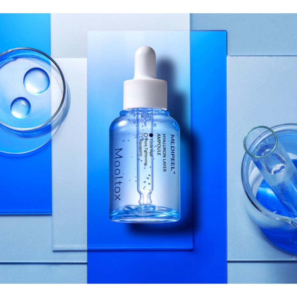 MEDIPEEL Hyaluronic Acid Layer Mooltox Ampoule 30ml - Hydrating Ampoule Moisture Boost, Korean