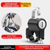 Security Motorcycle Helmet Lock Universal Metal Handlebar Lock Anti-theft Lock  Bicycle