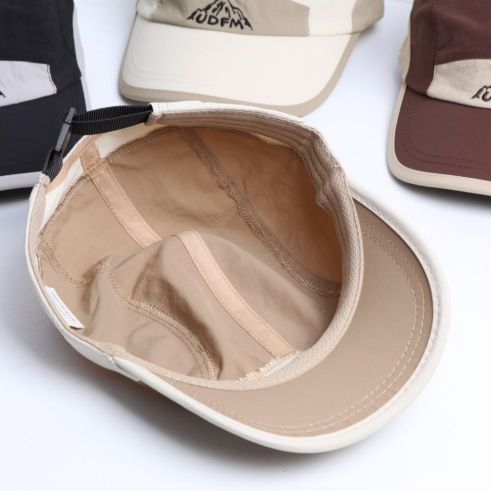 Versatile Casual Baseball Cap Adjustable Soft Top Quick-Dry Hat Breathable Embroidered Sun Visor Cap Unisex