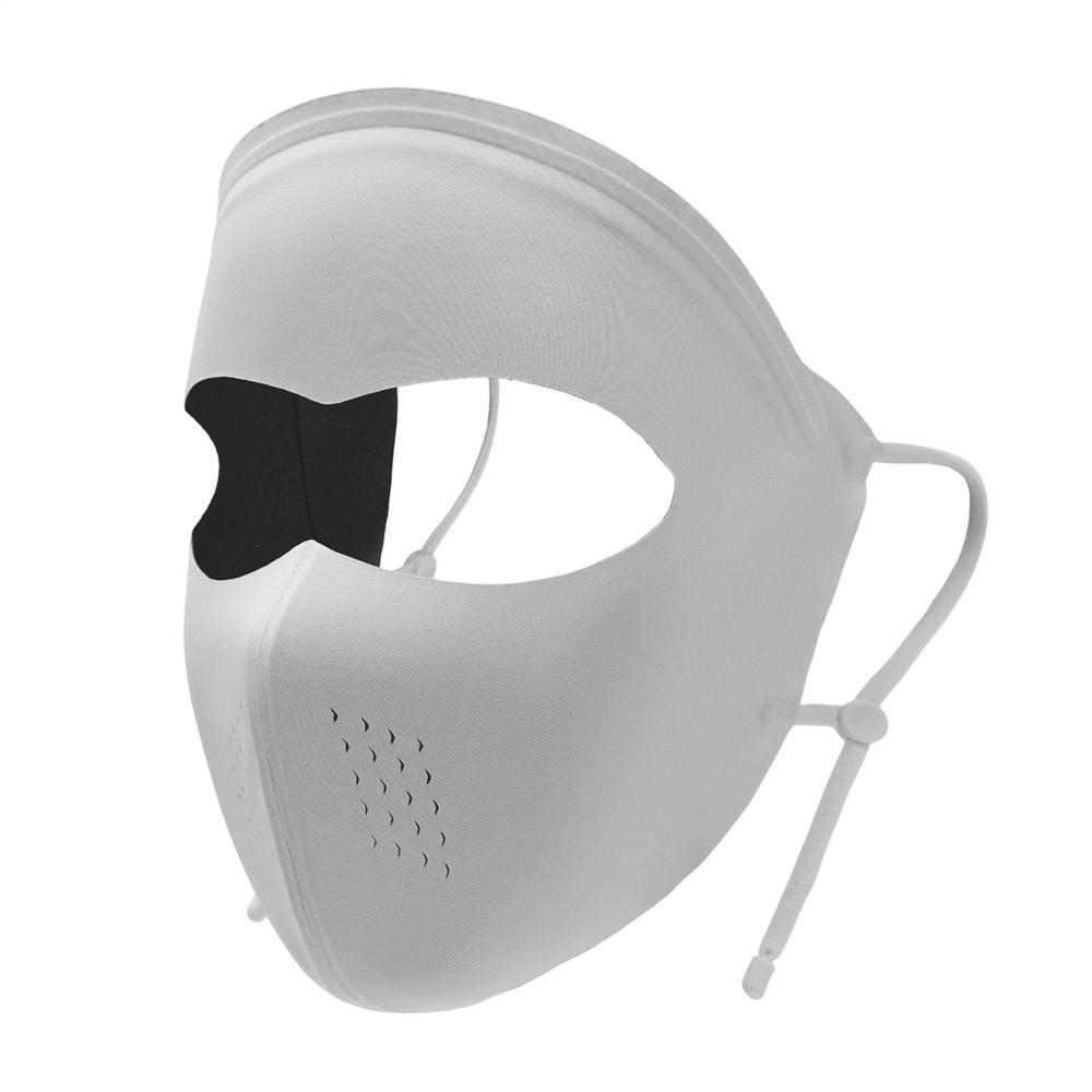 Sonnencreme-Maske Sommer UV-Schutz Gesicht Kini Eis-Seiden-Maske Vollgesichts-Maske für Golf Radsport Sport Anti-UV Spurlos-freie Sonnencreme-Maske